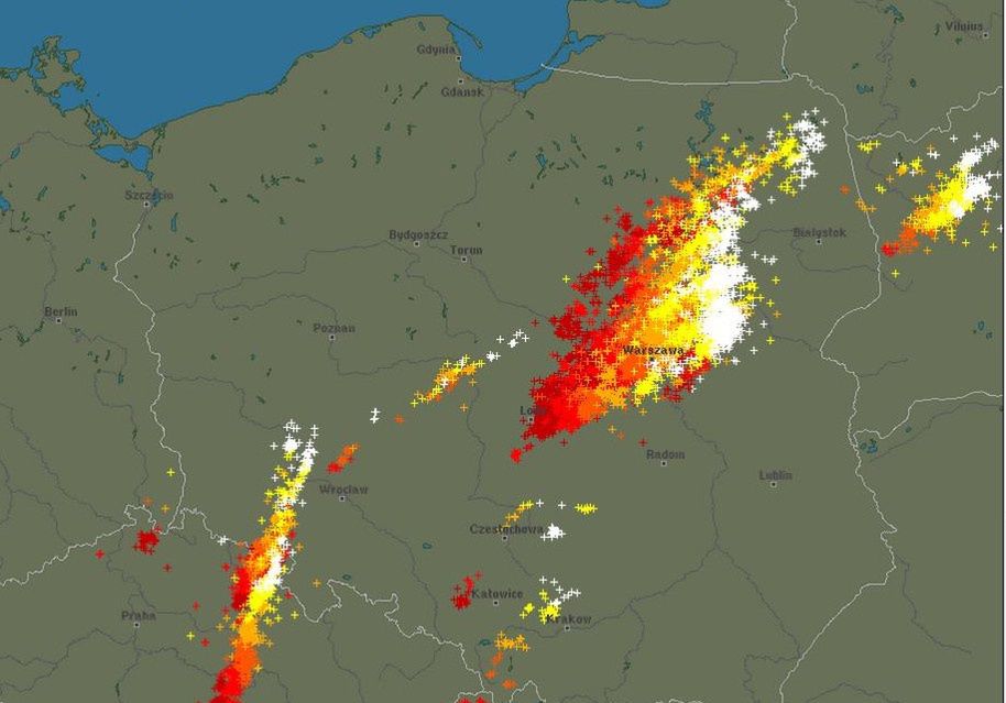 Burze nad Polską