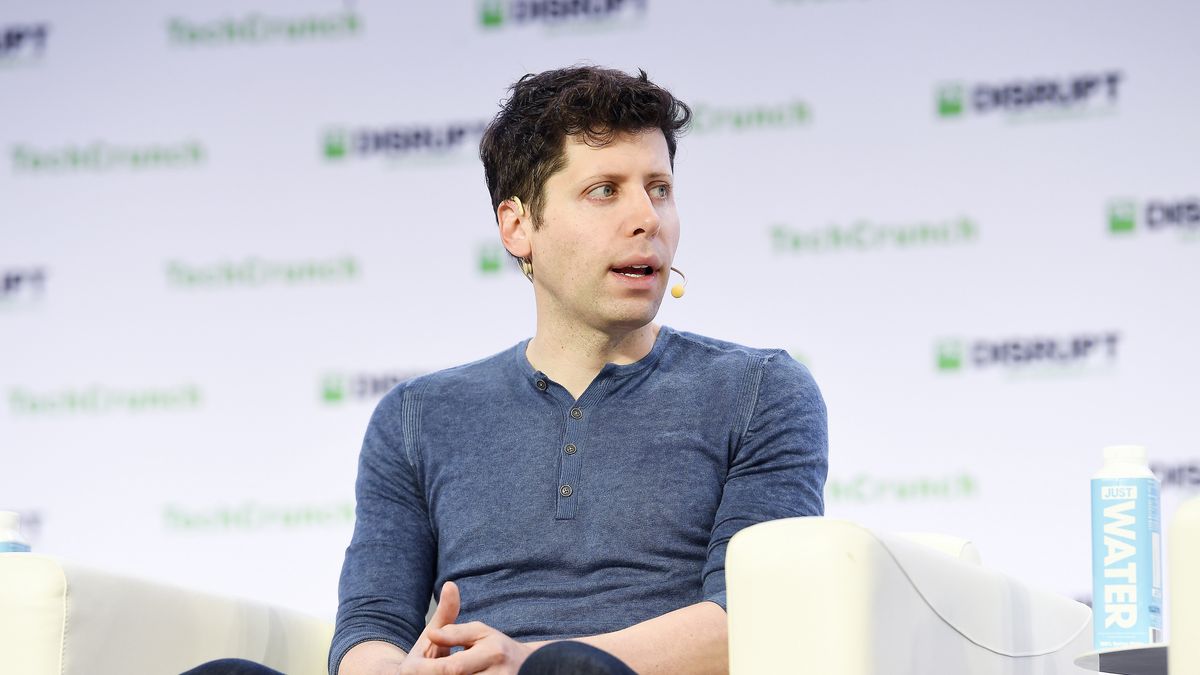 TechCrunch Disrupt San Francisco 2019 - Day 2
SAN FRANCISCO, CALIFORNIA - OCTOBER 03: OpenAI Co-Founder & CEO Sam Altman speaks onstage during TechCrunch Disrupt San Francisco 2019 at Moscone Convention Center on October 03, 2019 in San Francisco, California. (Photo by Steve Jennings/Getty Images for TechCrunch)
Steve Jennings