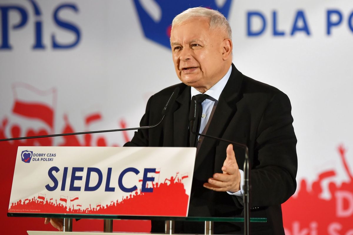 Jarosław Kaczyński w Siedlcach. Zapowiedział utworzenie nowego województwa