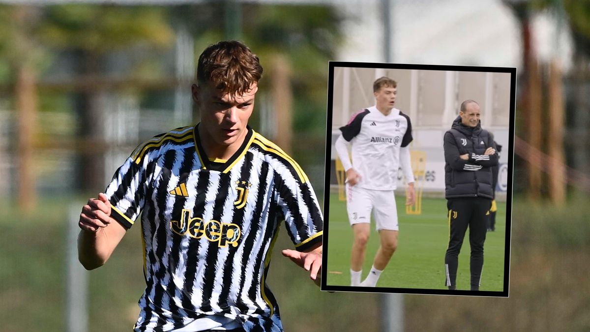 Getty Images / Stefano Guidi/Juventus FC via Getty Images / Patryk Mazur trenował z I zespołem Juventusu