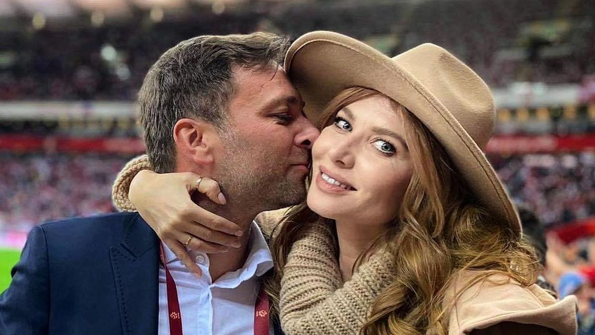 Jakub Kwiatkowski i jego małżonka Agata Załęcka