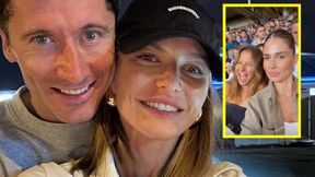 Lewandowska na meczu. Wiadomo, z kim siedziała na trybunach