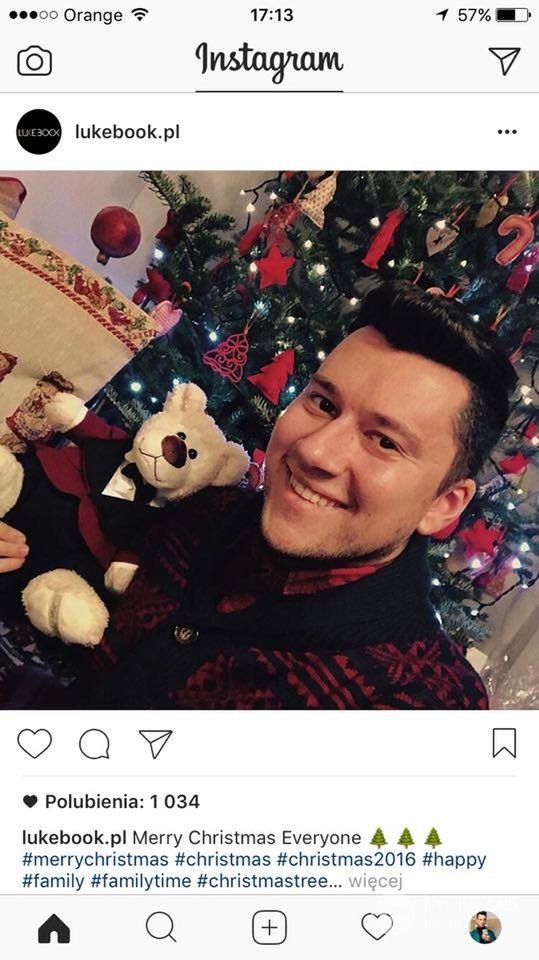 Łukasz Kędzior z Lukebook.pl - święta 2016, Wigilia zdjęcia