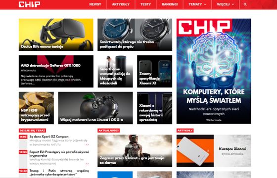Chip.pl w nowej wersji bez zaplecza Burdy. „To połączenie nowoczesności z długą historią marki”
