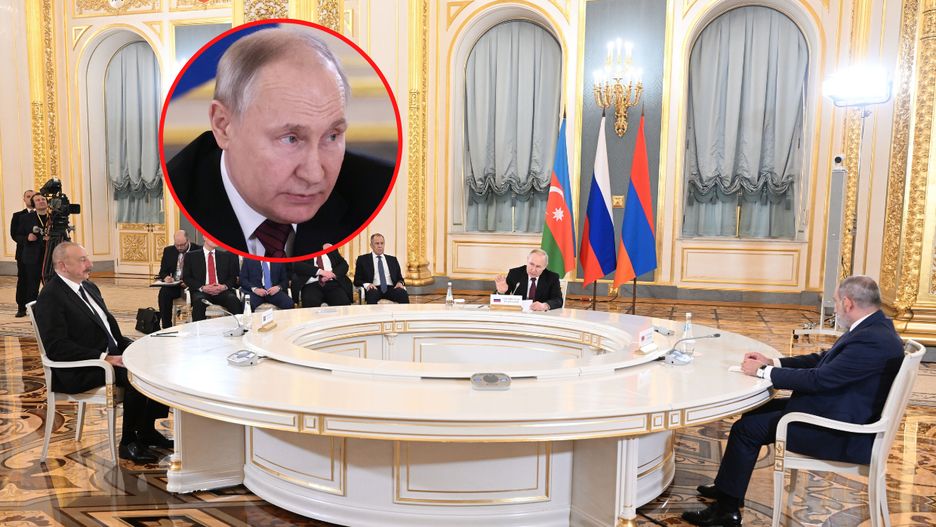 Kłótnia podczas spotkania z Putinem