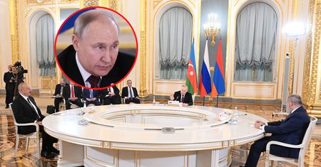 Kłótnia przy Putinie. Nie wiedział, co zrobić