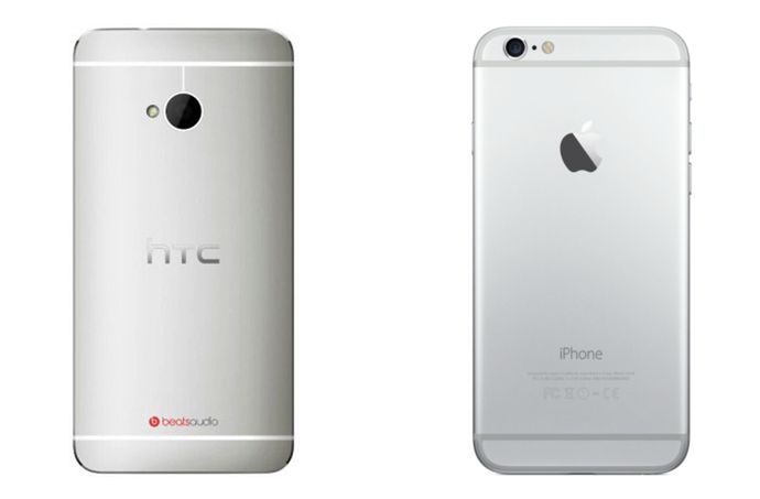 HTC One i iPhone 6