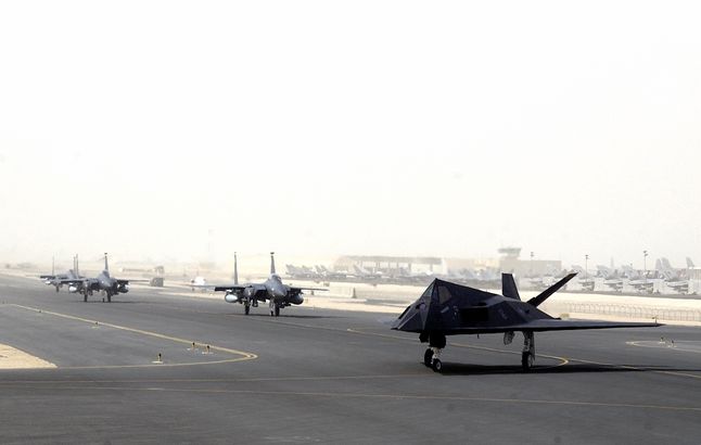Samoloty biorące udział w operacji Iracka wolność