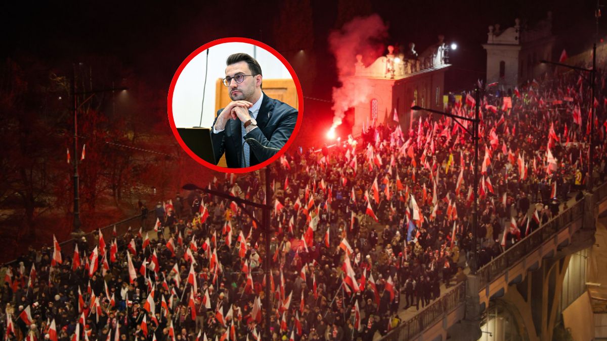 Prezes Stowarzyszenia "Marsz Niepodległości" Bartosz Malewski