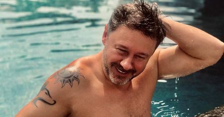 Zdjęcie Piaska z aktorem gejowskich filmów dla dorosłych. Spotkali się w Sopocie