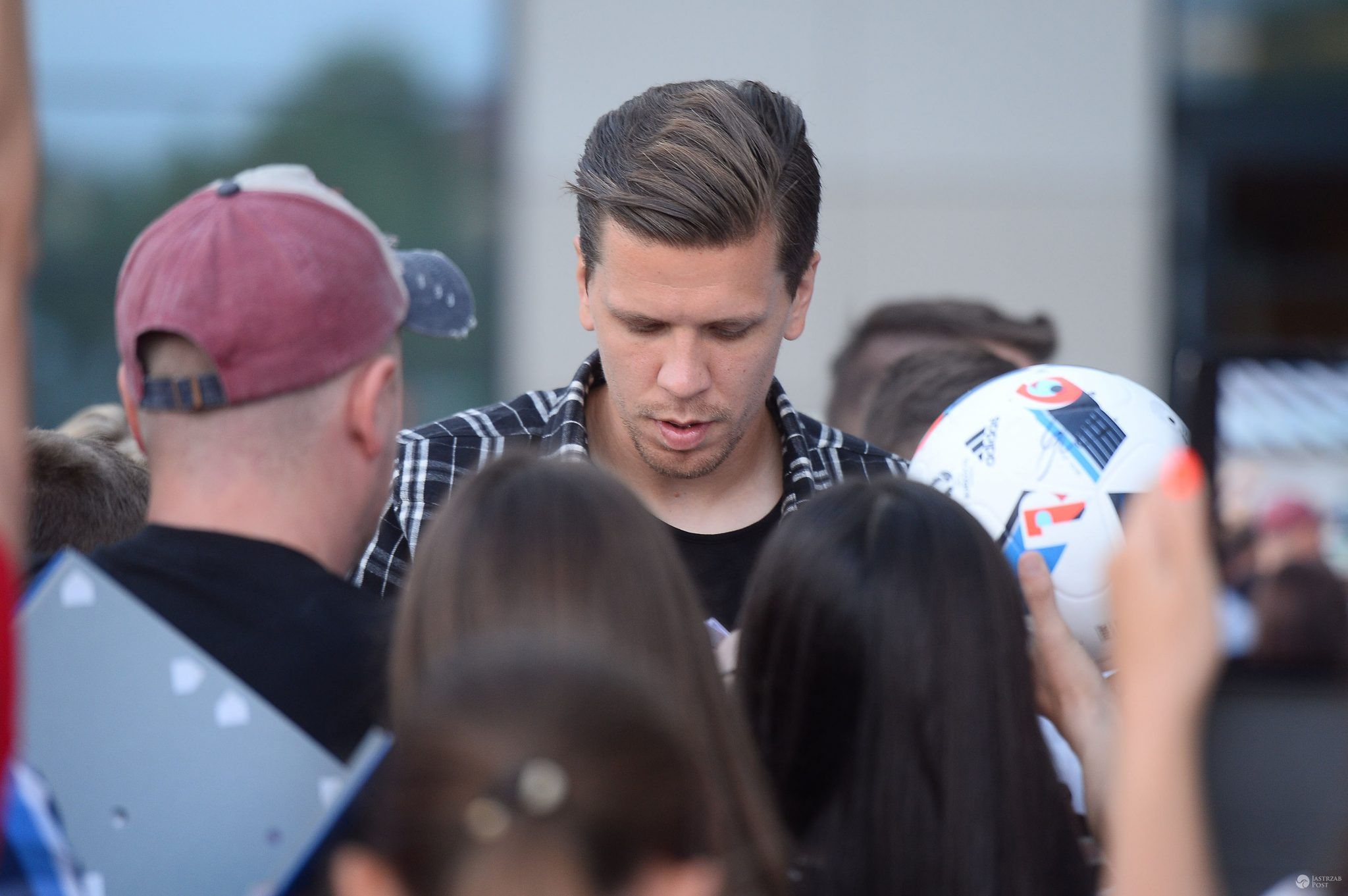 Wojciech Szczęsny na zgrupowaniu przed meczem Polska-Kazachstan