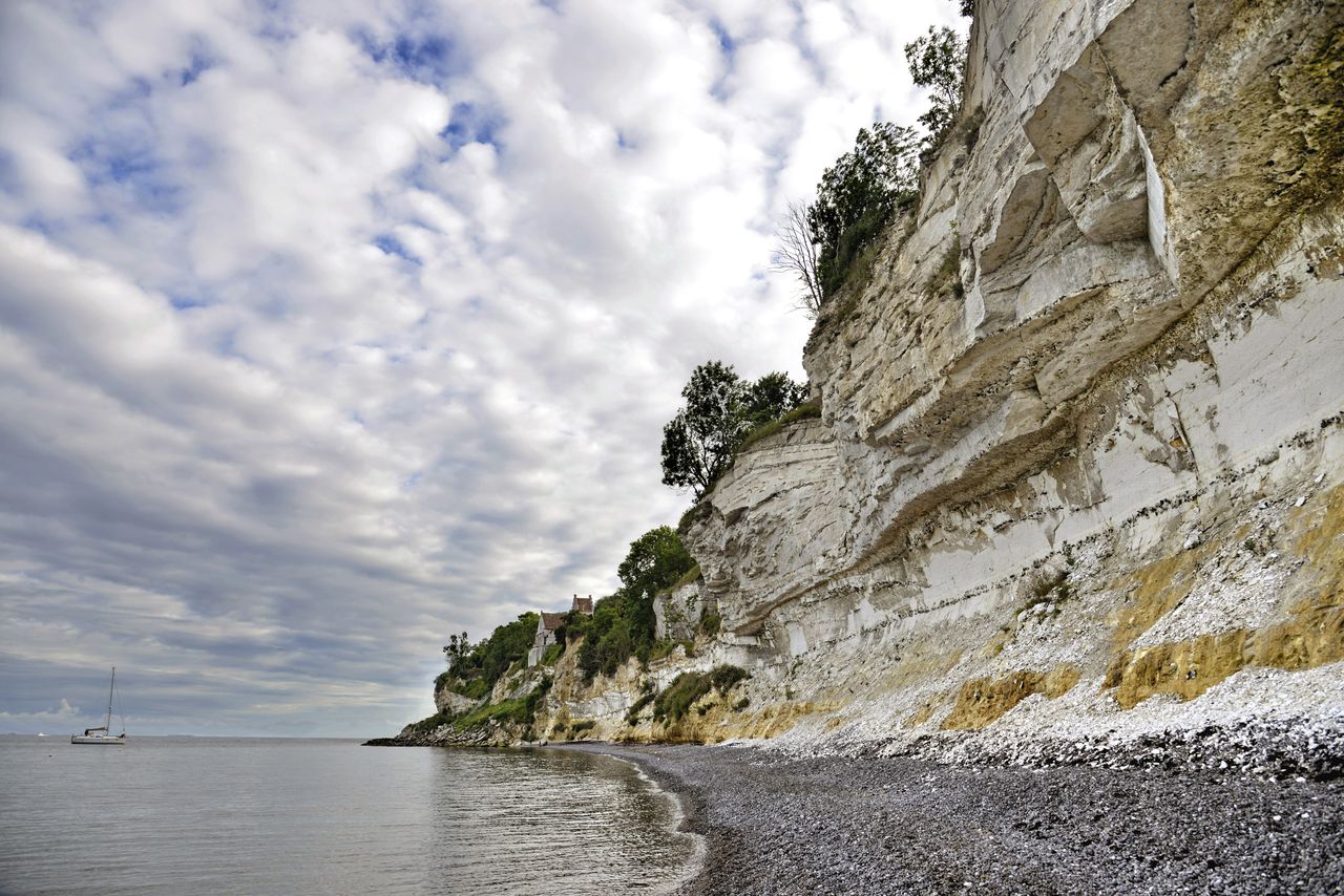 Stevns Klint in Denmark - it was here that the discovery was made.