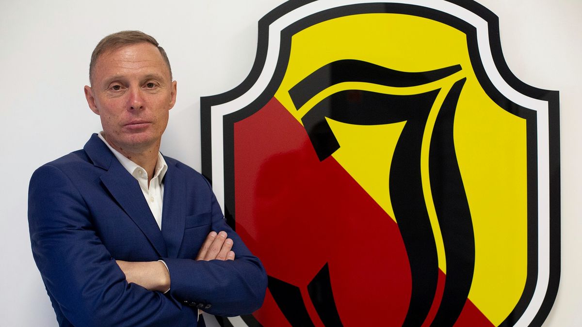 Materiały prasowe / Jagiellonia Białystok / Na zdjęciu: Ireneusz Mamrot