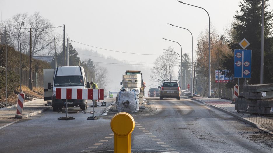 elsko-Biała. Dobiegają końca prace na ulicy Żywieckiej w Mikuszowicach Krakowskich.