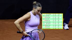 Zaprzepaszczona szansa Sabalenki w Stuttgarcie. Tak będzie wyglądać nowy ranking
