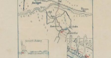 Była ukryta przez 78 lat. Mapa nazistów sensacją