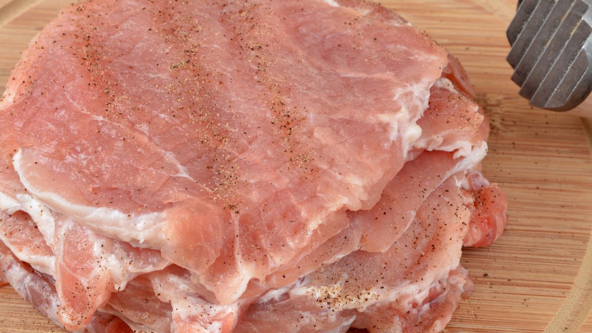 Przez najgorsze mięso na schabowe kotlety są suche