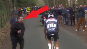 Ohydne, co zrobił podczas wyścigu. Policja już go szuka