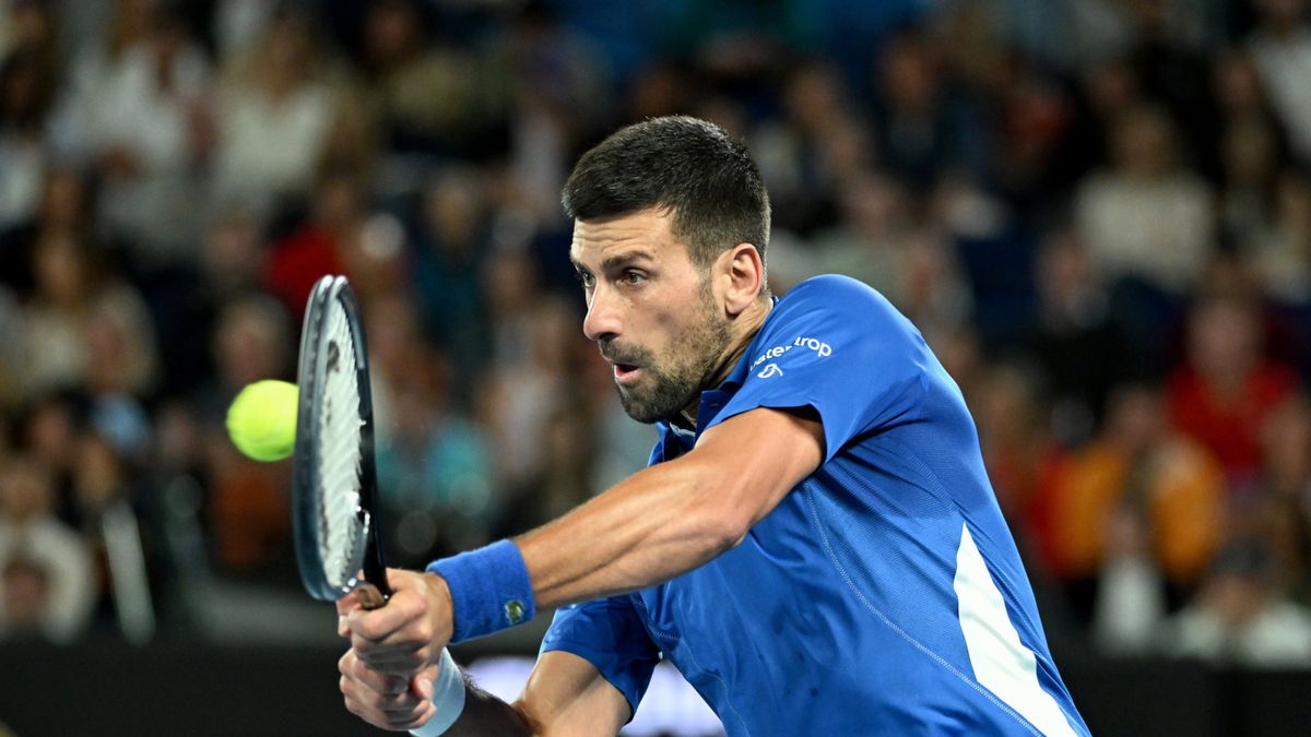 PAP/EPA / James Ross / Na zdjęciu: Novak Djoković