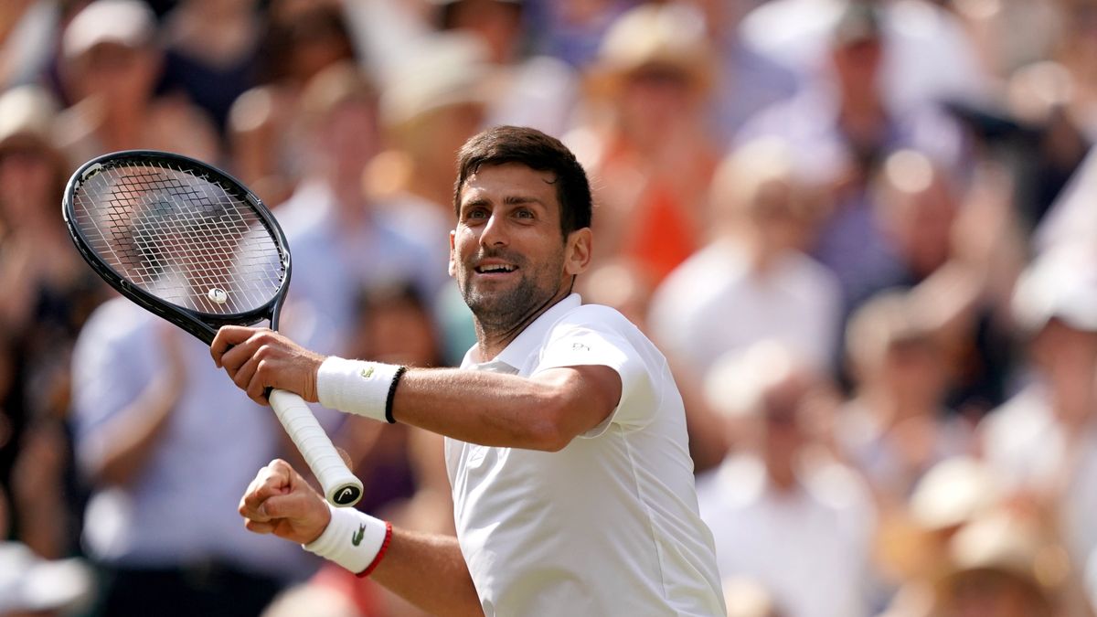 PAP/EPA / WILL OLIVER / Na zdjęciu: Novak Djoković