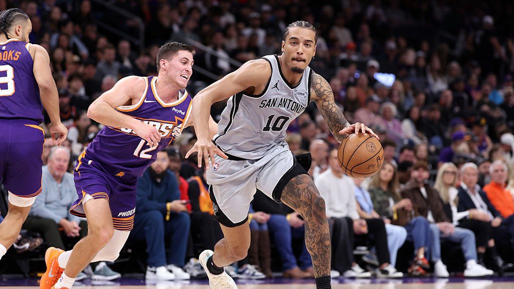 Getty Images / Chris Coduto / Na zdjęciu: Jeremy Sochan