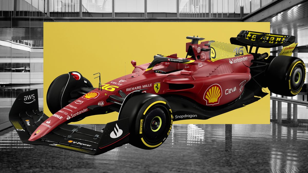 Ferrari F1-75 w specjalnych barwach