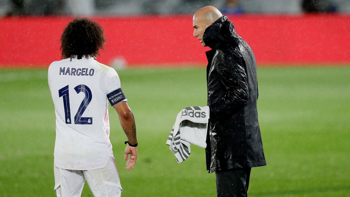 Marcelo i Zinedine Zidane