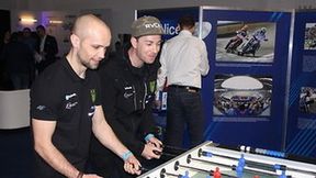 Żużlowcy w firmie Nice i na targach motoryzacyjnych Warsaw Motorcycle Show (galeria)