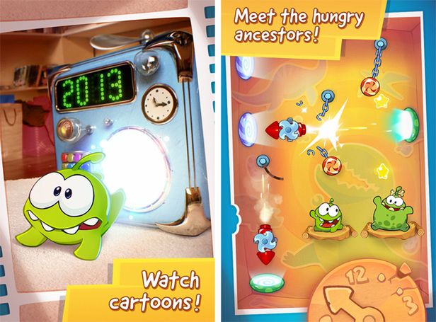Aplikacja Dnia: Cut the Rope Time Travel 2