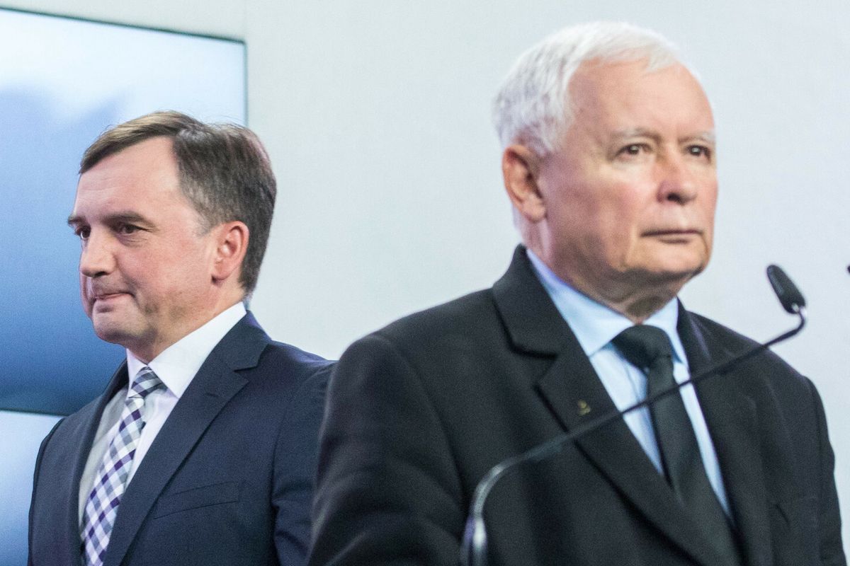 Zbigniew Ziobro i Jarosław Kaczyński 