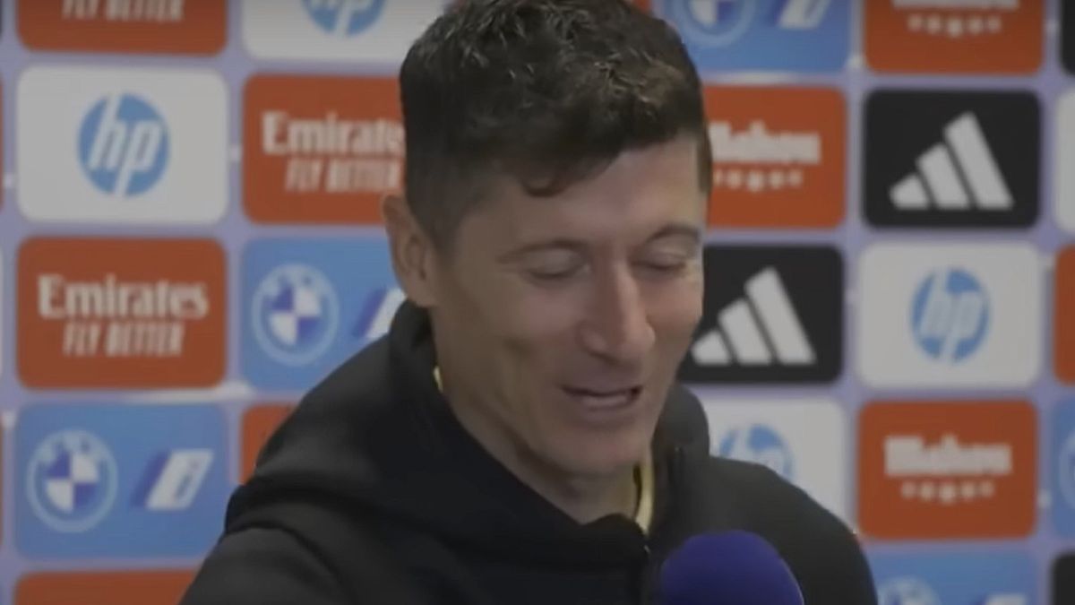 YouTube / Eleven Sports / Na zdjęciu: Robert Lewandowski