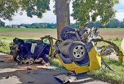Koszmarny wypadek. Audi rozpadło się na części