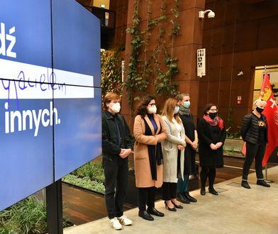 W Gdańsku startuje kampania na rzecz migrantów przy granicy. Narodowcy zakłócili prezentację