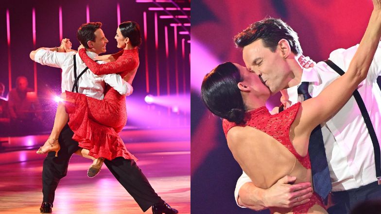 Tomasz Wolny pocałował żonę podczas namiętnego tanga