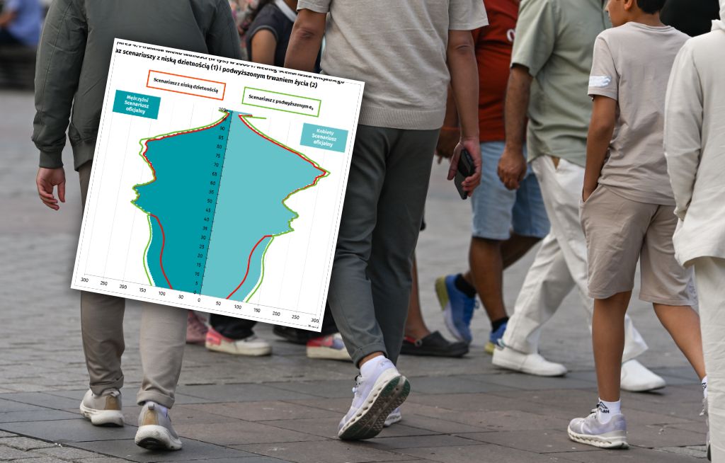 GUS publikuje ponurą symulację demograficzną. Tylu Polaków ubędzie do 2060 roku