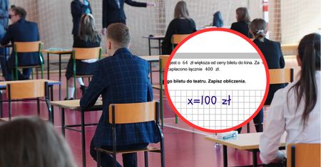 Zadanie zmyliło ósmoklasistów. "Tłumaczyłem sobie, że to inflacja"