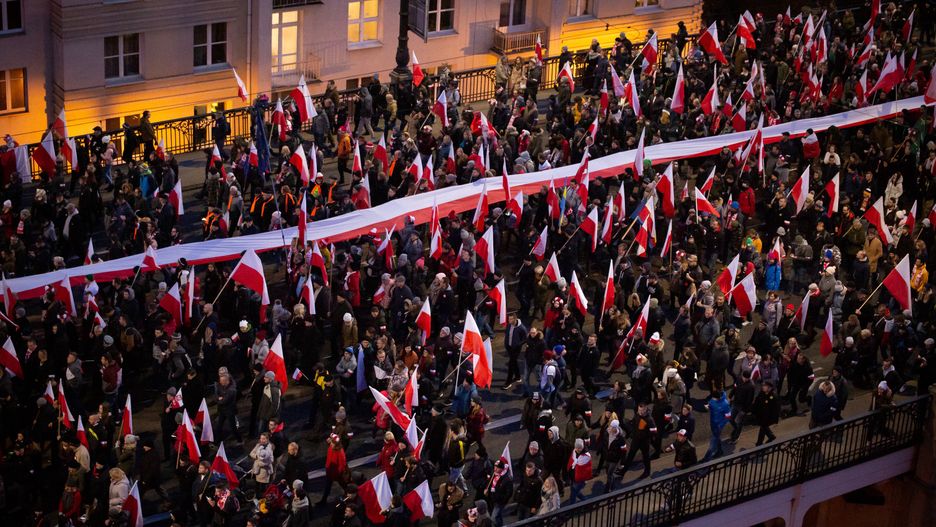 Warszawa. Marsz Niepodległości w 2019 r.