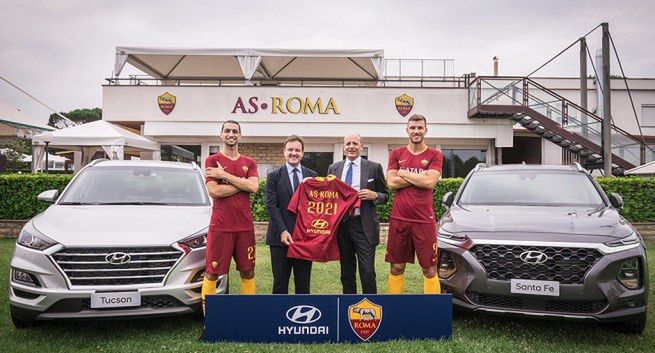 Hyundai partnerem klubu AS Roma