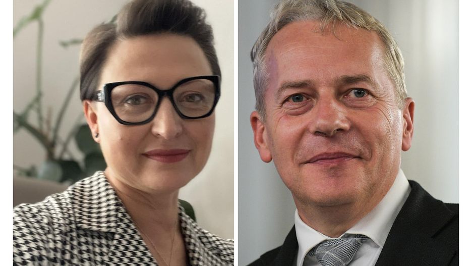 Katarzyna Stachowicz i Wojciech Saługa