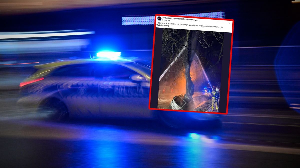 Tragedia w Krakowie.
