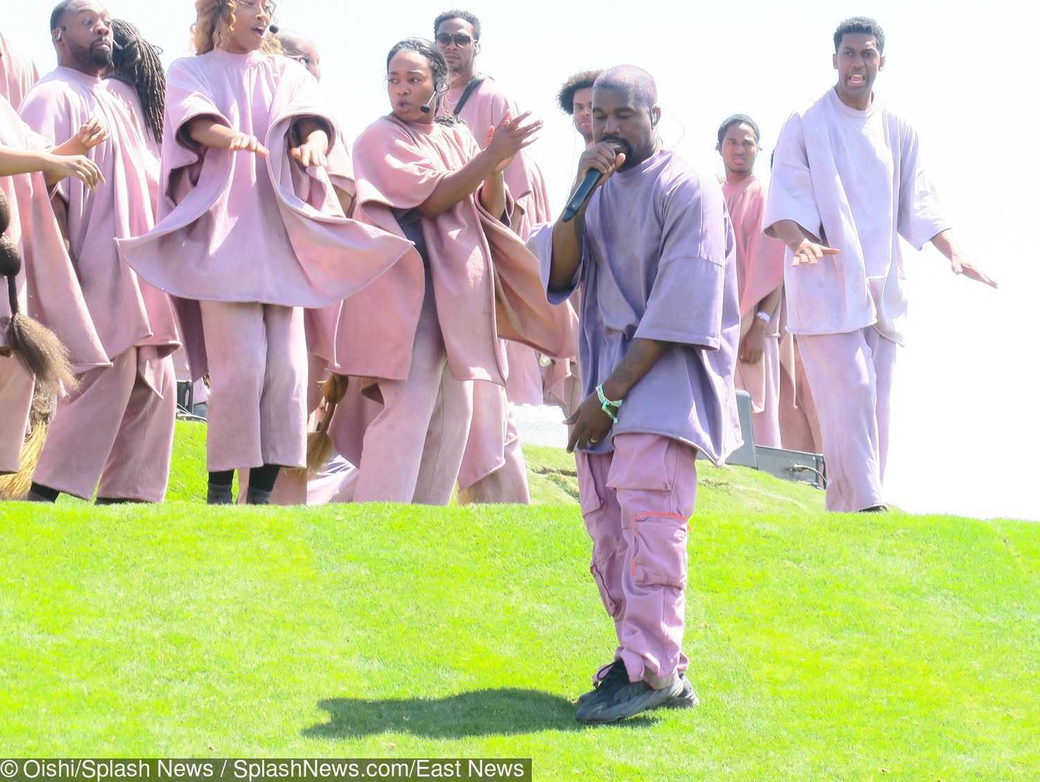 Kanye West odprawił mszę na Coachelli 2019