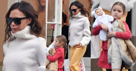Victoria Beckham na zakupach z 5-letnią Harper