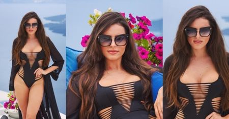 Dziewczyna Krychowiaka "pracuje" na Santorini (FOTO)