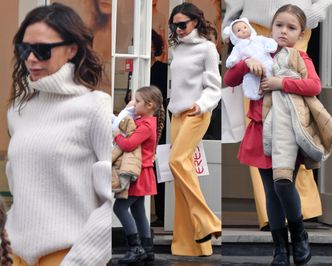 Victoria Beckham na zakupach z 5-letnią Harper