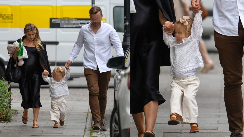 Kasia Tusk z rodziną