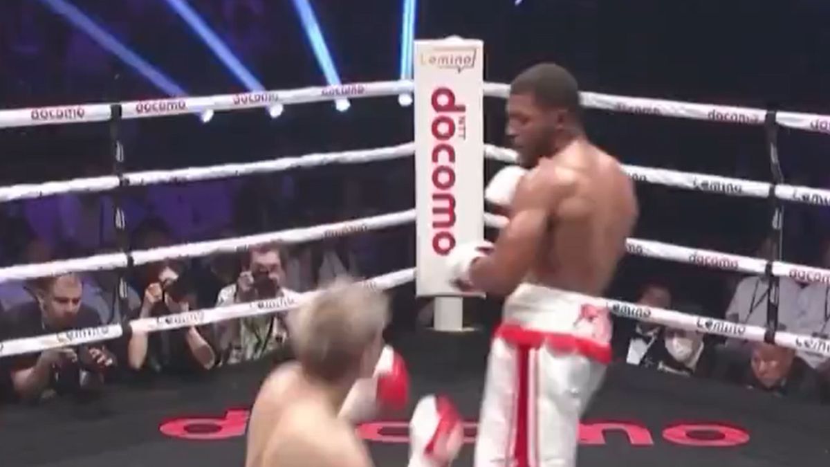 Twitter / TVP Sport / Na zdjęciu: Norman Jr nokautuje rywala