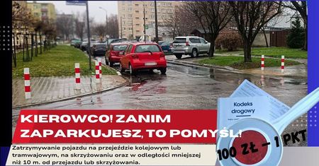 Parkuj odpowiedzialnie! Nieprawidłowe parkowanie to realne zagrożenie