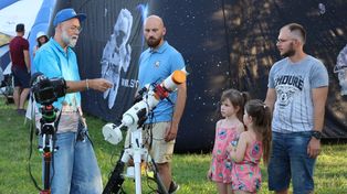 Szczecinek: Wspólne oglądanie nieba. Pierwszy piknik astronomiczny [ZDJĘCIA]
