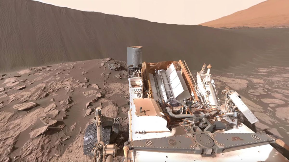 Zobaczcie krajobraz Marsa w 360 stopniach dzięki Curiosity 1