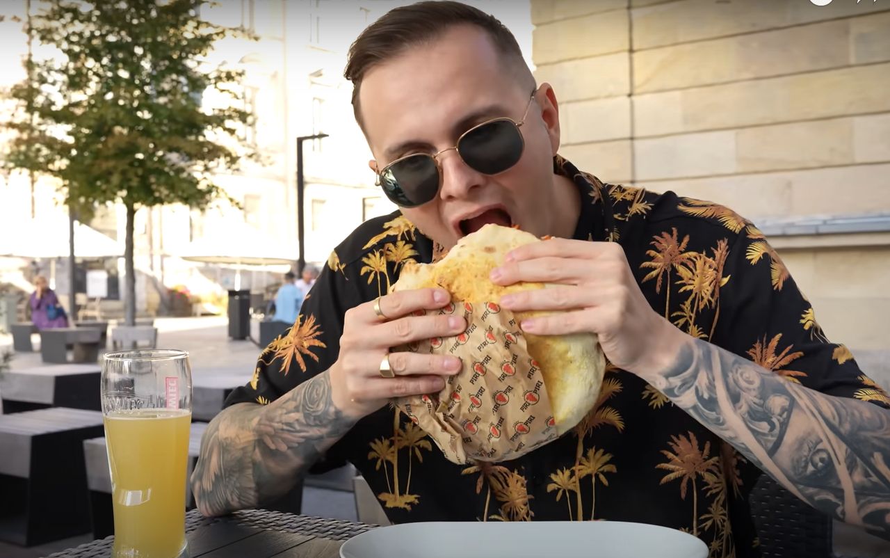 Znany youtuber poszedł na kebaba i mocno się zdziwił. "Ceny w Polsce robią się zachodnie"